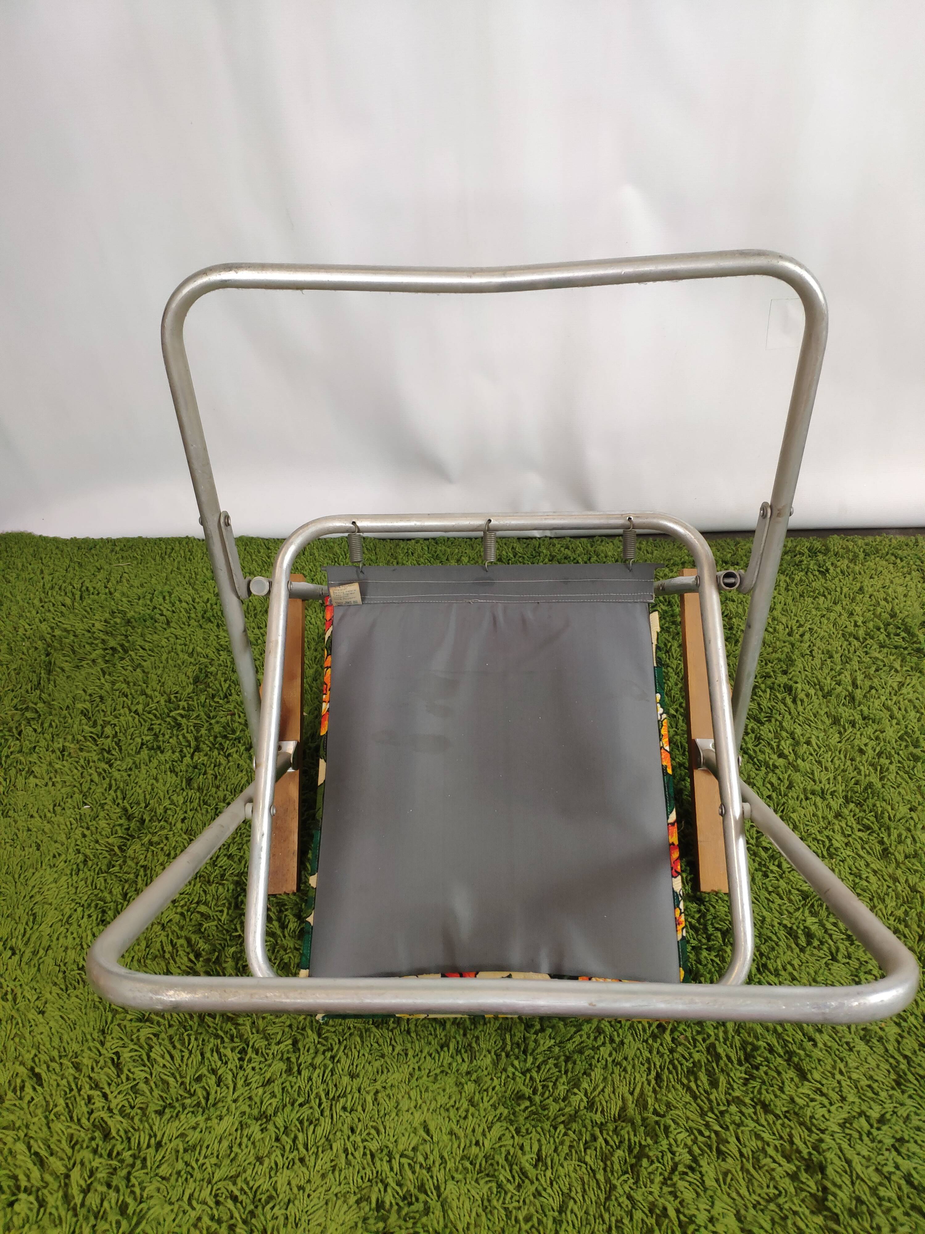 Foldable chair camping vintage floral décor Pouch DDR
