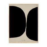 Framed abstract giclee art print 50x70cm