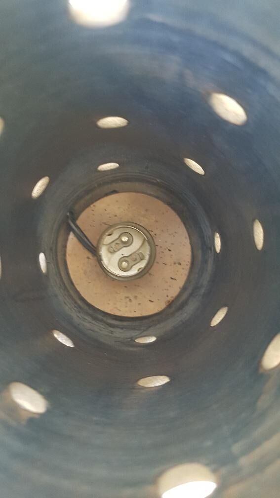 Jean varoqueaux ceramic lamp