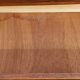Vintage oak chest of drawers from the 50s compass feet 4 drawers