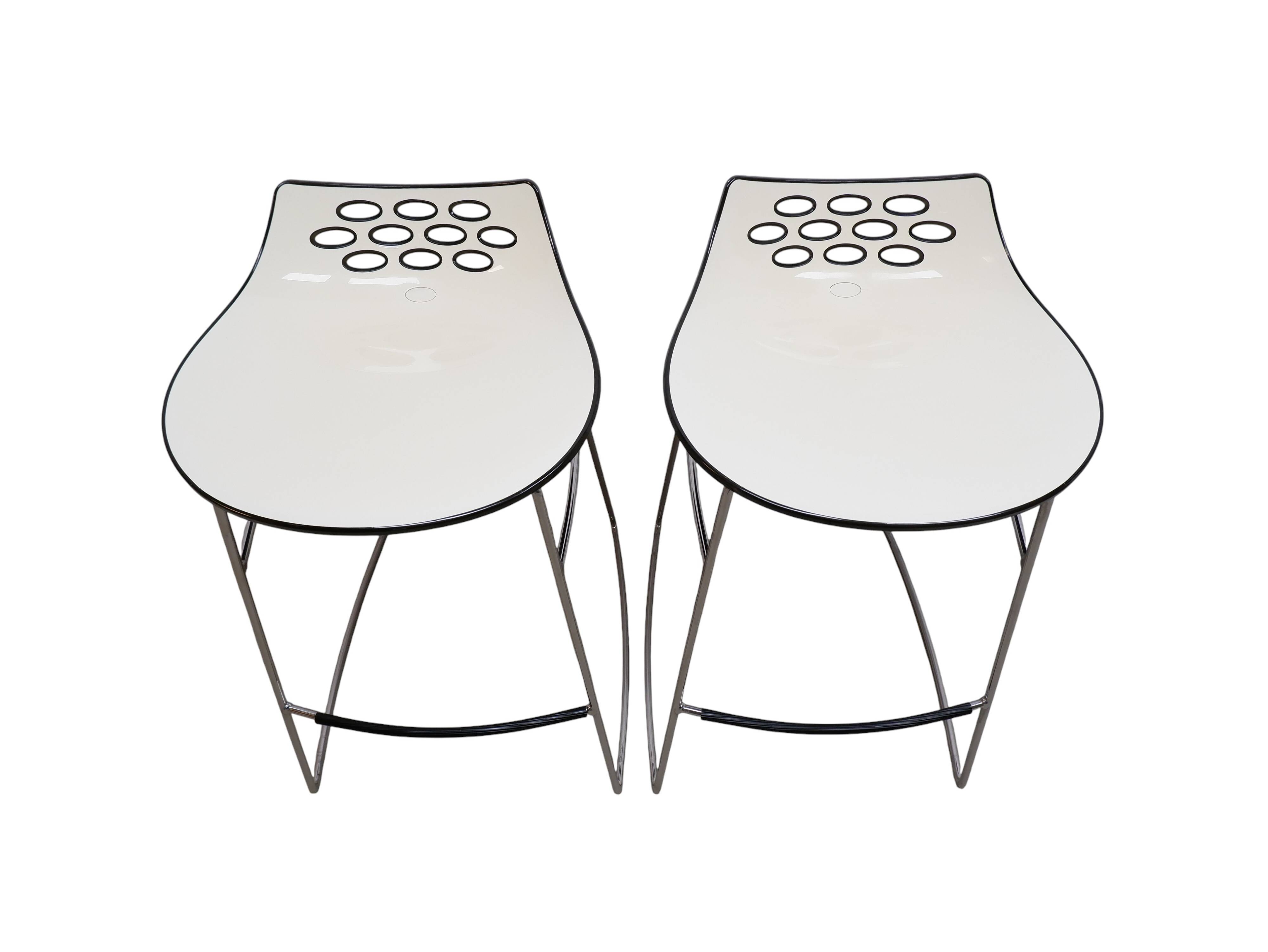 Set of 2 Italian JAM Bar Stools by Calligaris