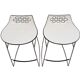 Ensemble de 2 tabourets de bar italiens JAM par Calligaris