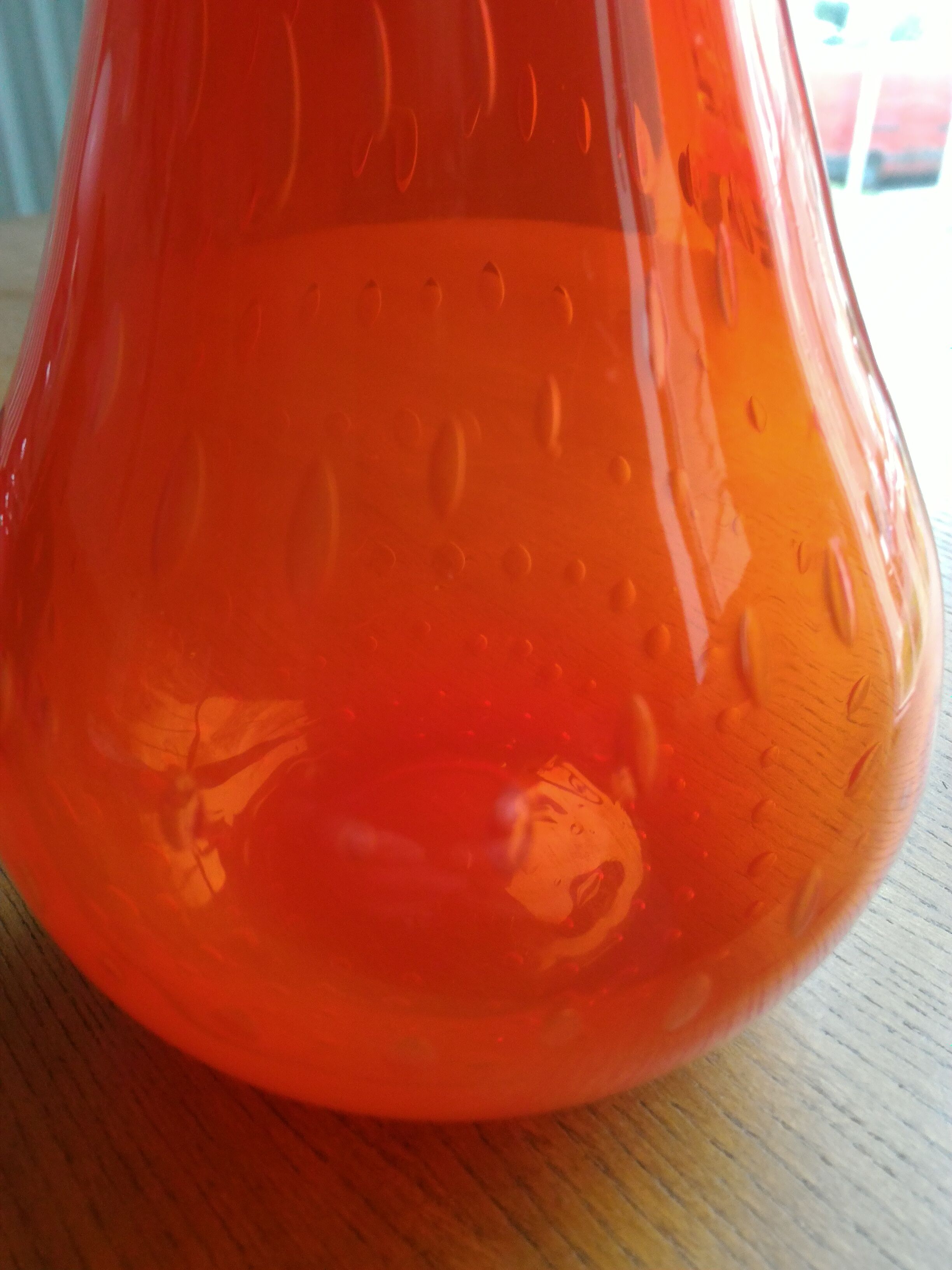 Bubble vase to 1960's.