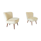 Two Mid Century cocktailchairs