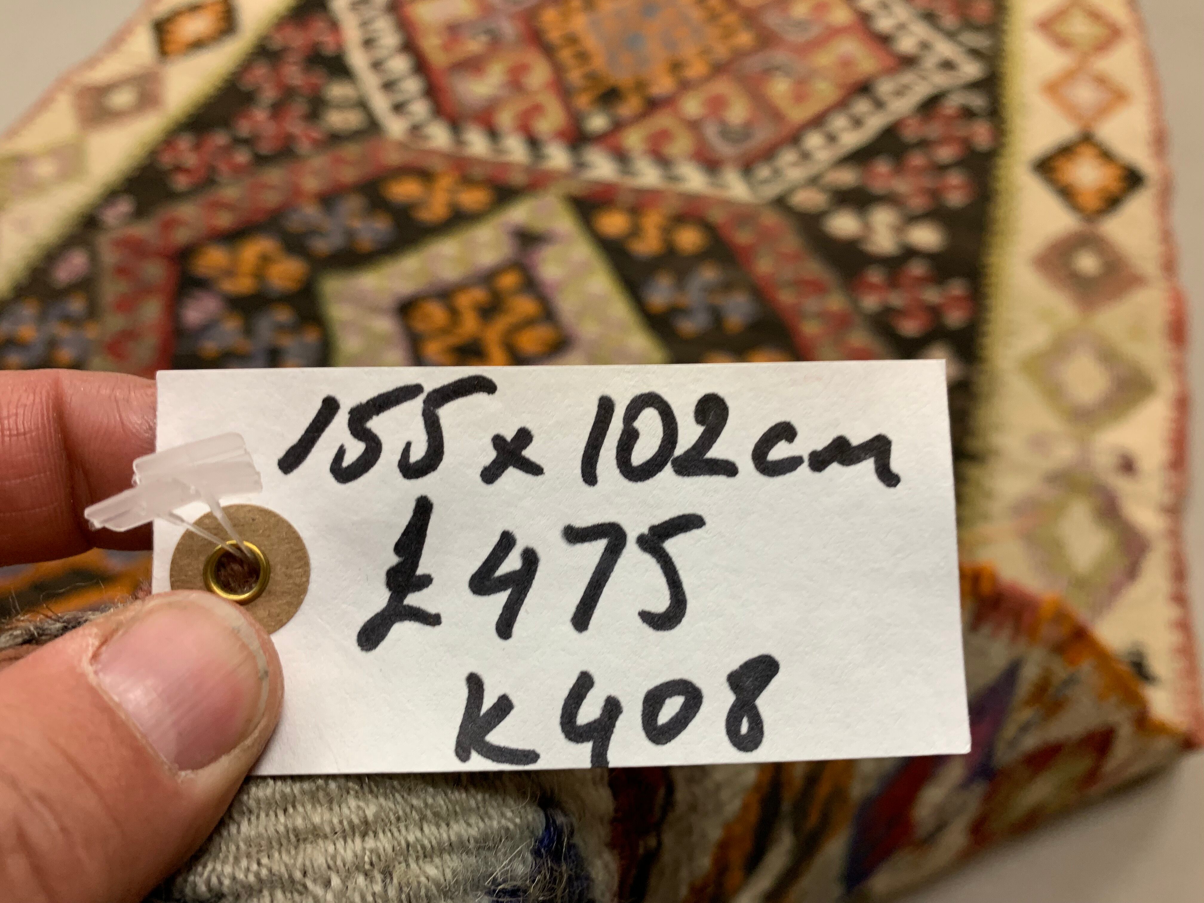 Turkish kilim rug 158x112 cm