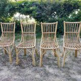 4 rattan chairs