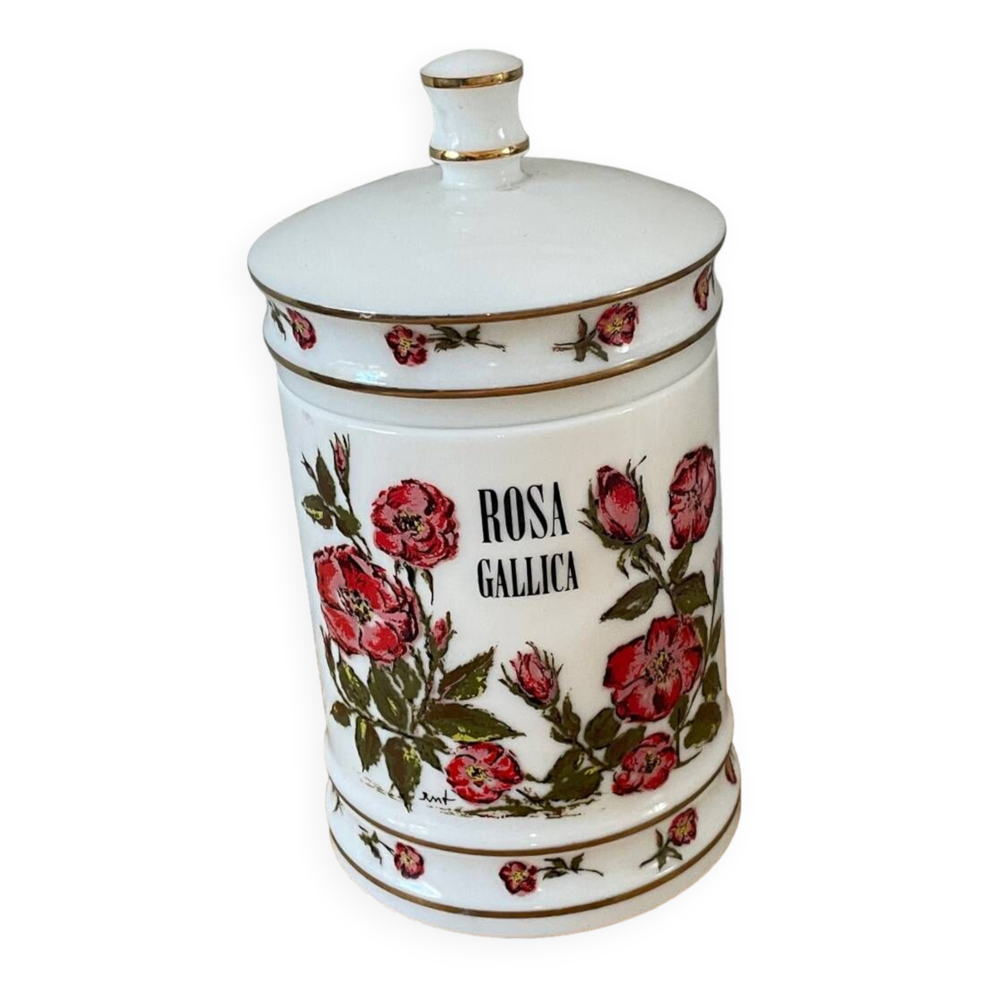 Opaline medicine jar