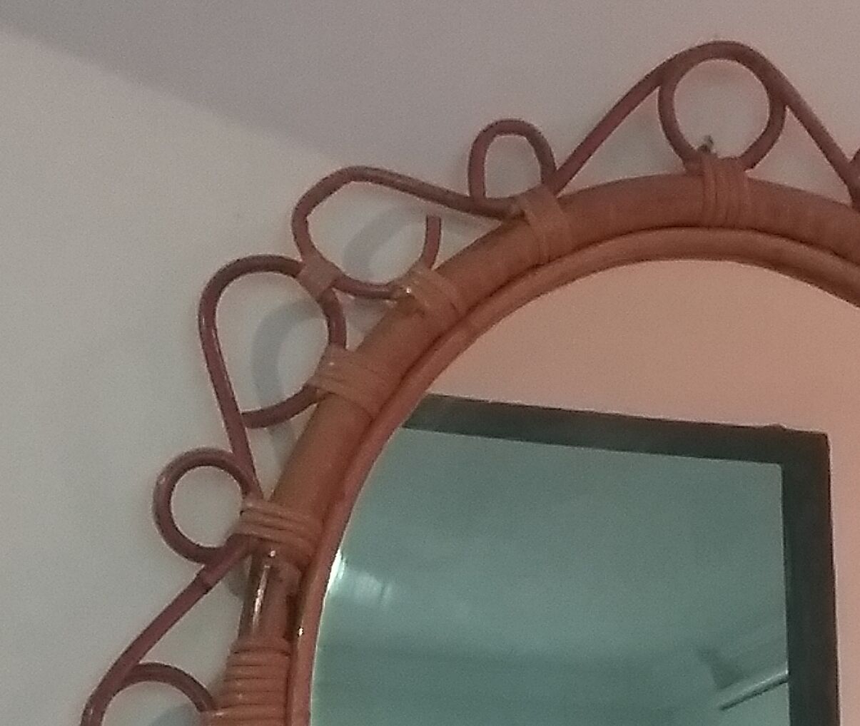 Vintage sun mirror