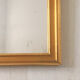 Golden vintage mirror 41x53cm