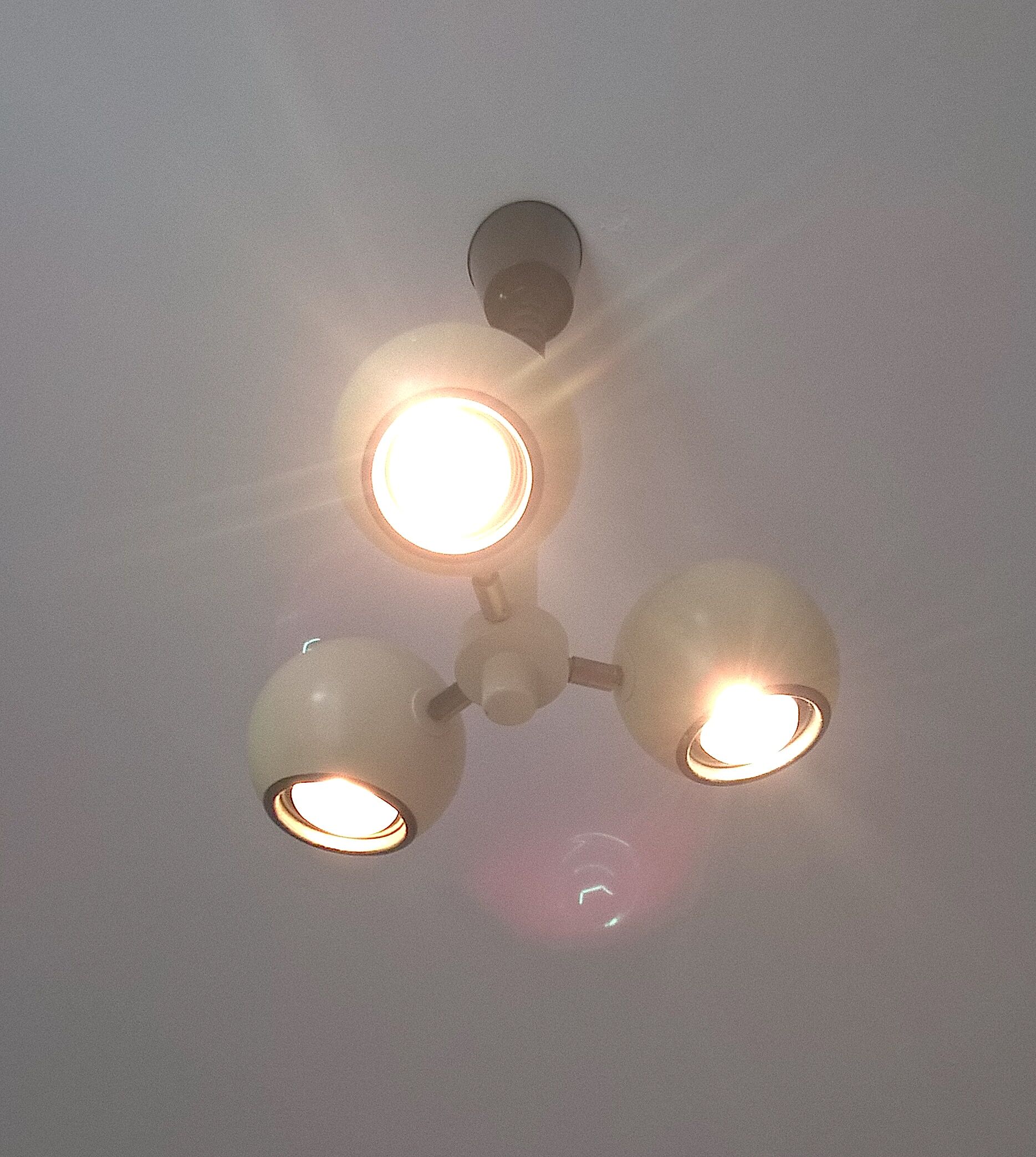 Chandelier "Eyeball" by Koch and Lowy for IMO