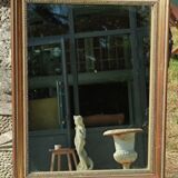 Old little gilded mirror