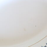 Oval dish, Saint Amand, iron land