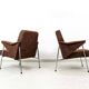 Fauteuils vintage “Bat” Pologne, années 1960, ensemble de 2
