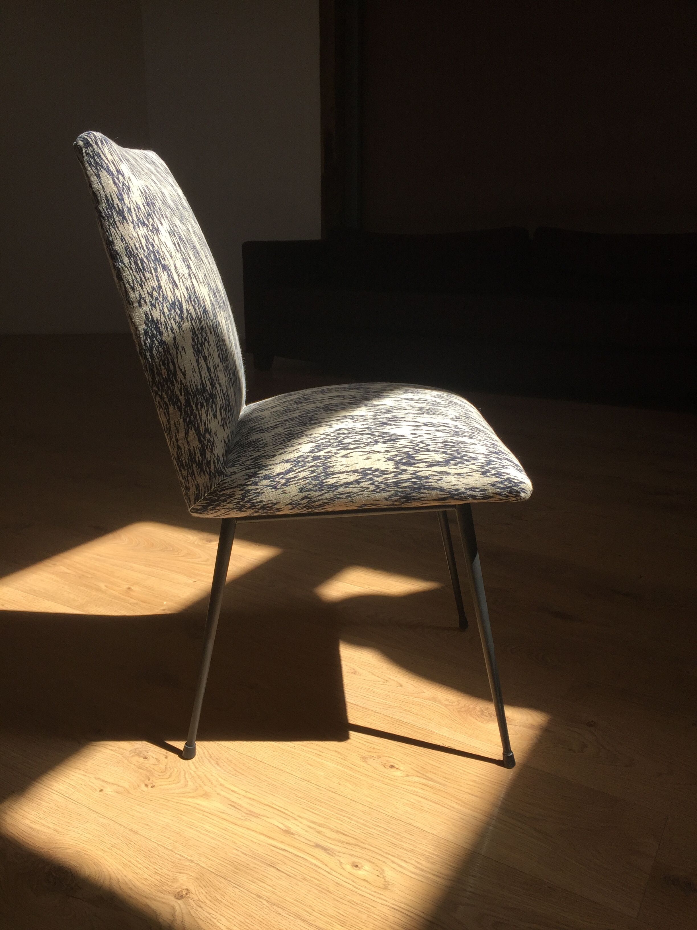 Trio of chairs from the years 70 completely renovated