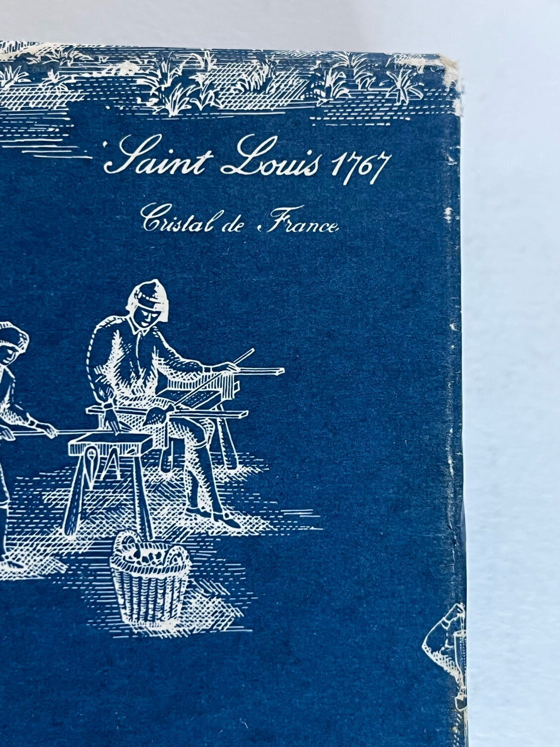 12 Saint Louis crystal knife holders