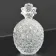 Sugar bowl / Candy dish pineapple crystal 1970