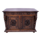 Commode sculptée, France, vers 1880.