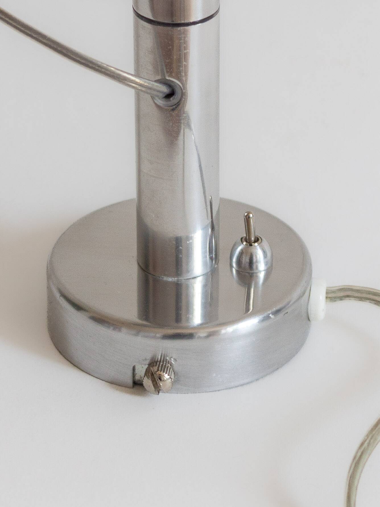 Brushed steel halogen wall lamp type V0207 ‘KLIMAT’, Ikea, 1990s