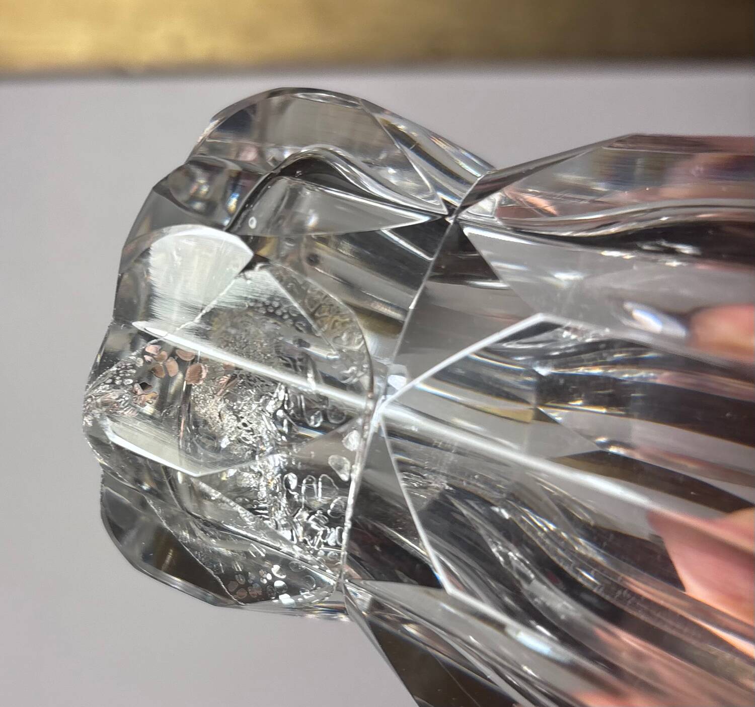 Collection of 5 Saint Louis Vases