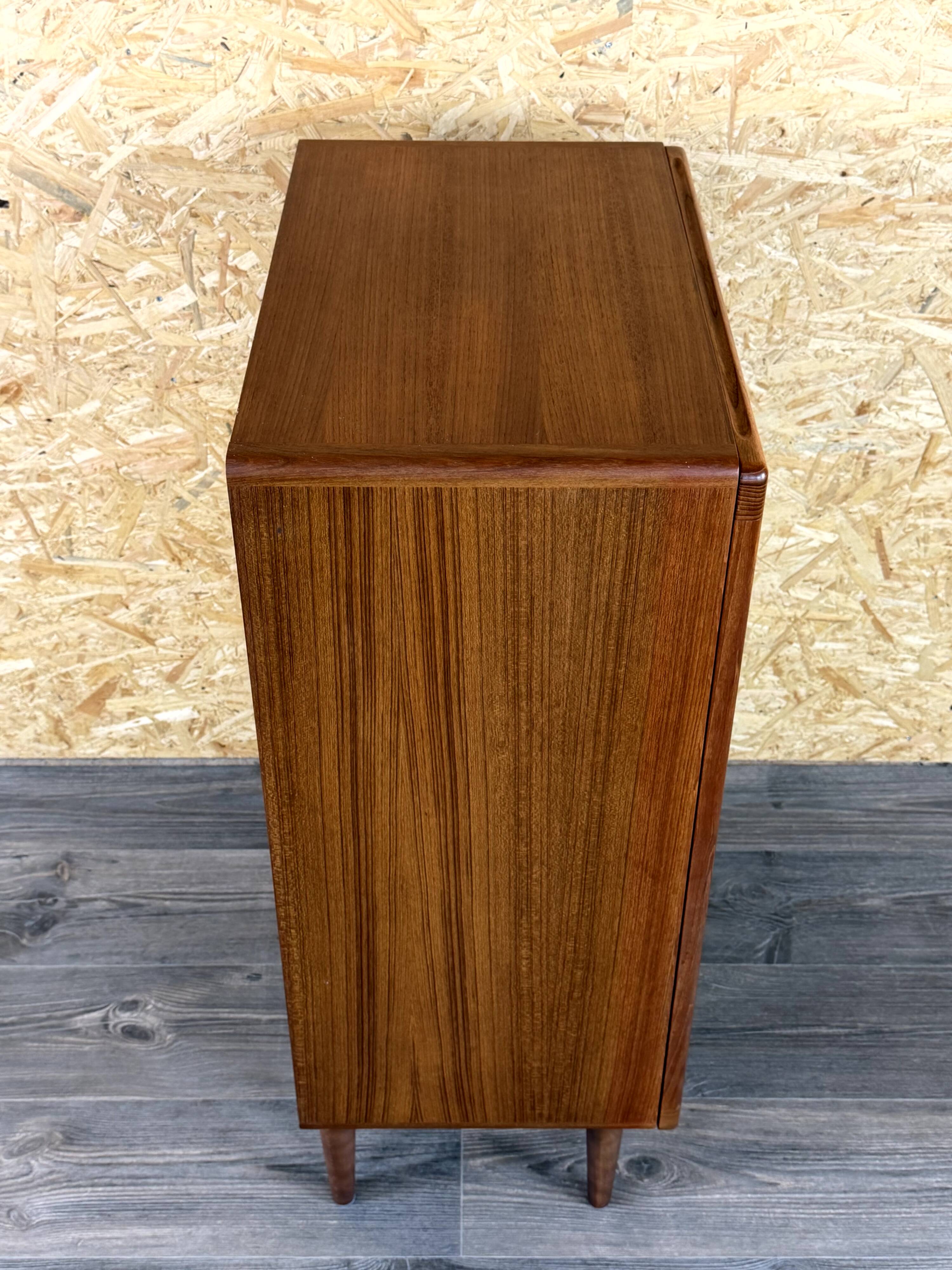 1960s 1970s Teak Sideboard Credenza Cabinet Danish Modern Design Denmark