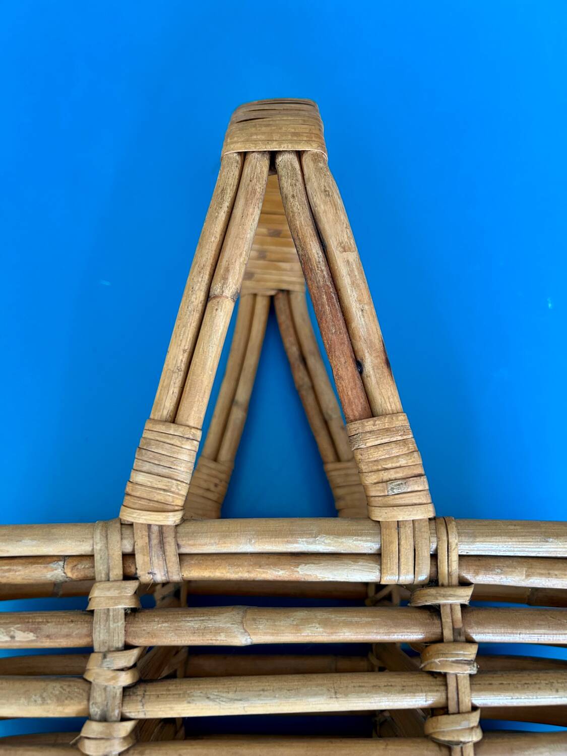 Porte bouteille rotin