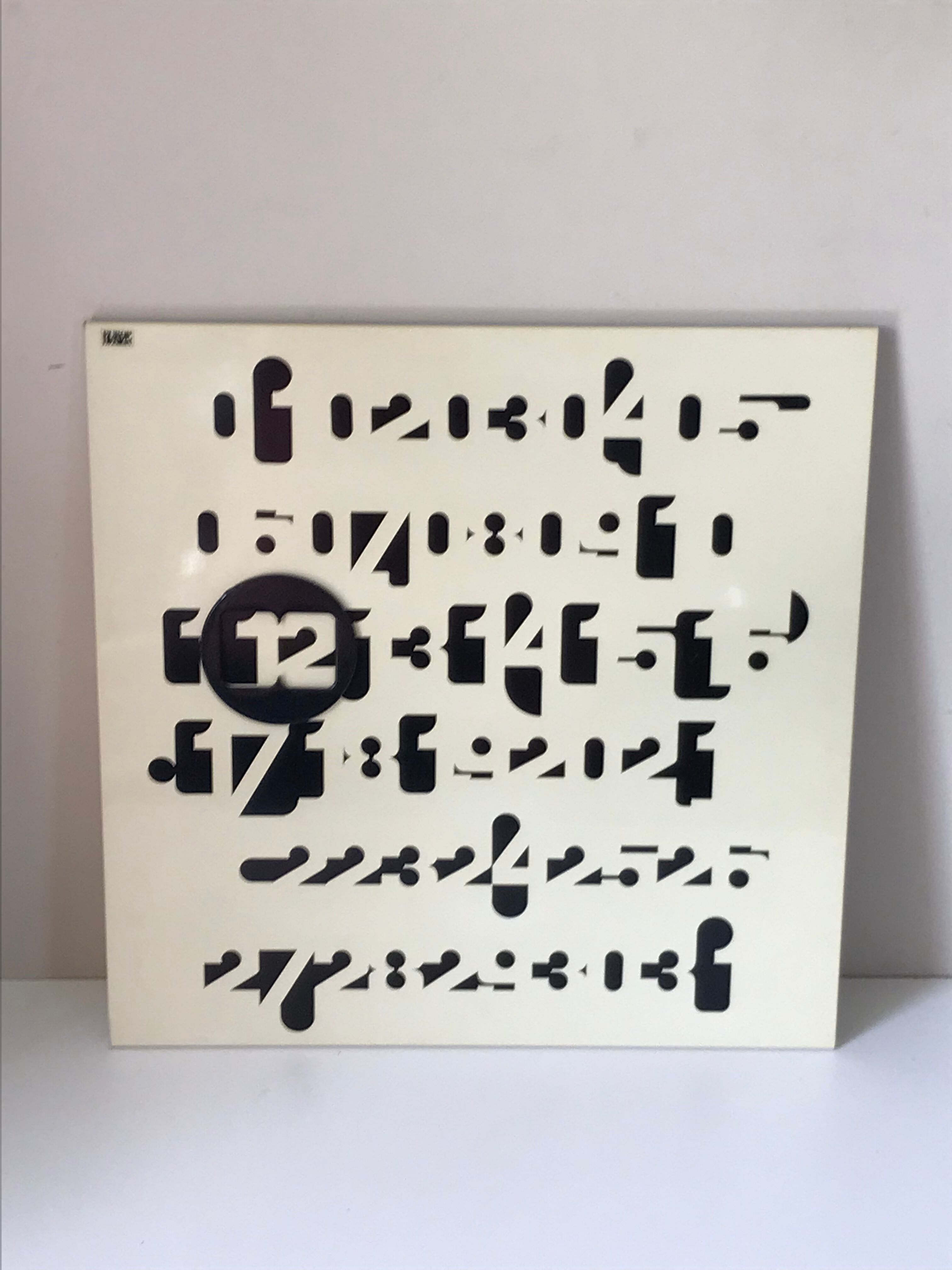 Perpetual calendar piranha design jean pierre vitras Annees 70