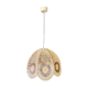 Suspension flowers in raffia - 60s