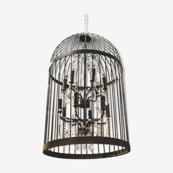 Cage chandelier