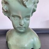 Child bust in Arnova plaster from the 50s