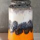 Vase céramique FAT LAVA écume grise vintage