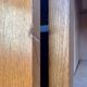 Blonde wood wardrobe 1970