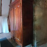 Louis XV cabinet in cherry