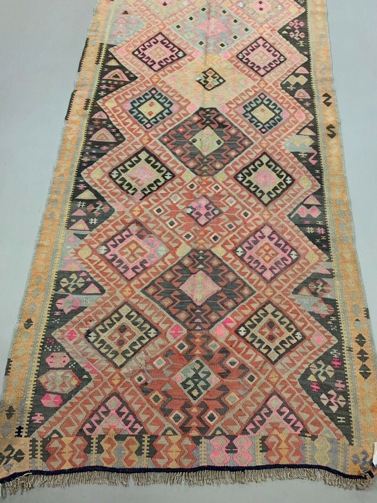 Turkish kilim 453x130 cm wool