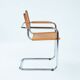 Set of 4 Cognac Leather Cantilever Bauhaus S 34 B 34 Chairs, 1970s