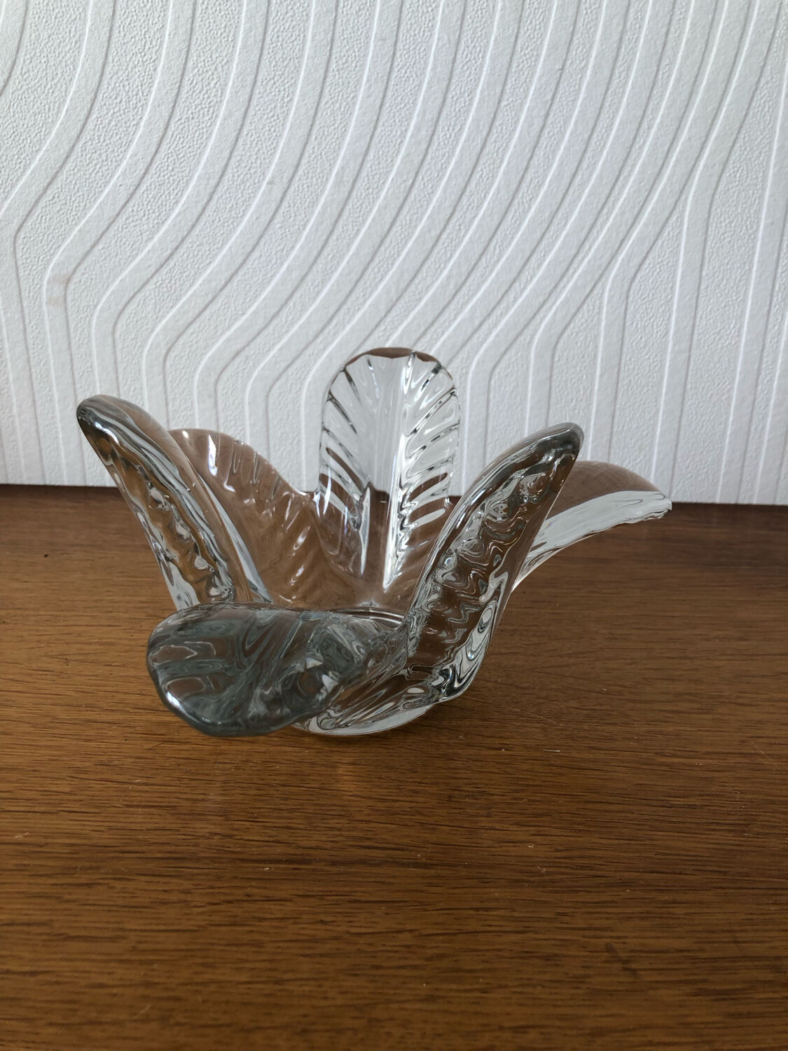 Pocket trays / small old crystal fruit cup