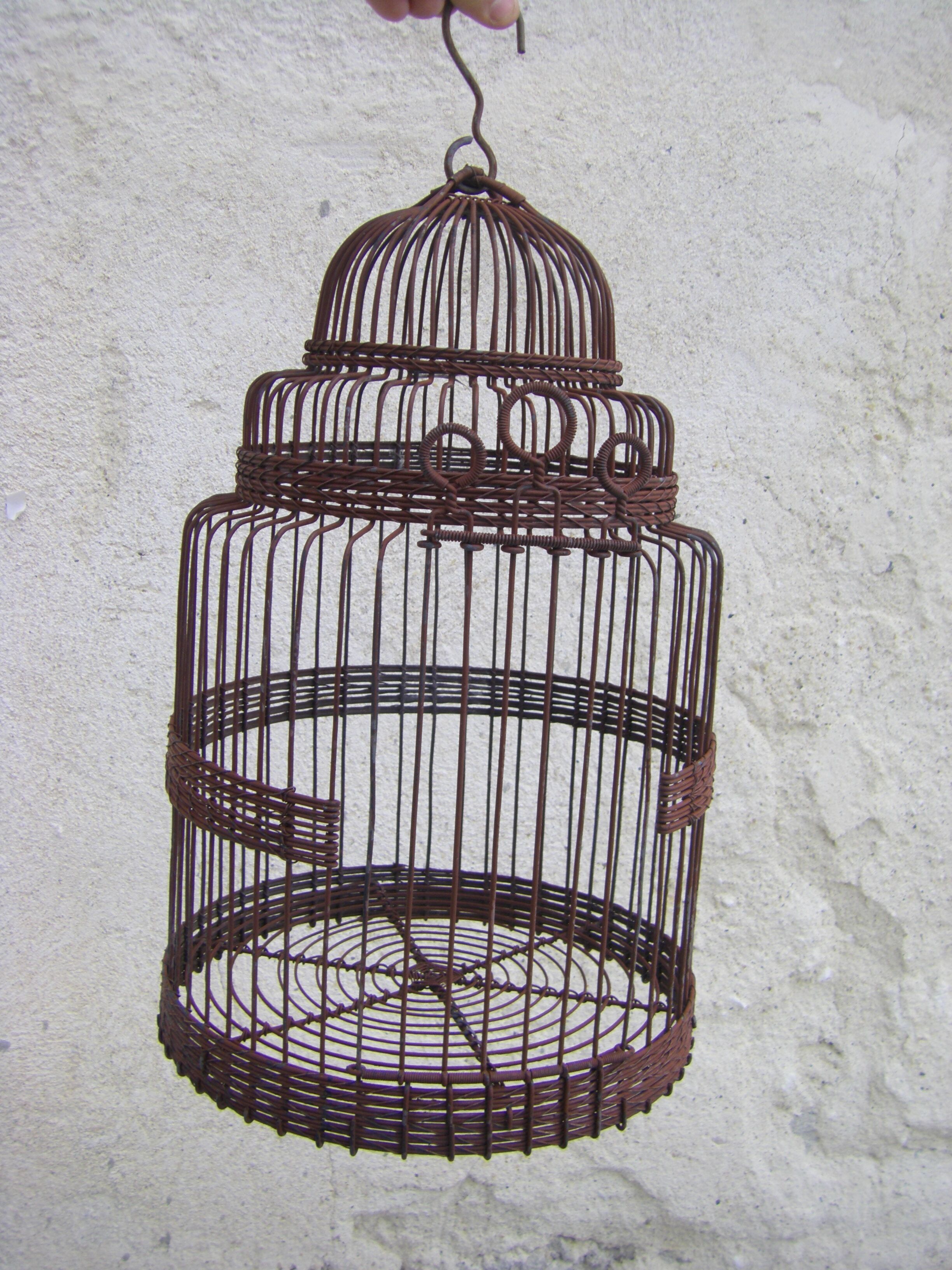 Ancient bird cage