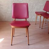 4 Baumann chairs model Nadia, 1960