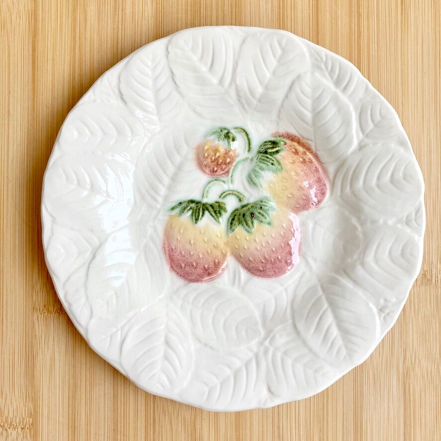 Barbotine Sarreguemines plates