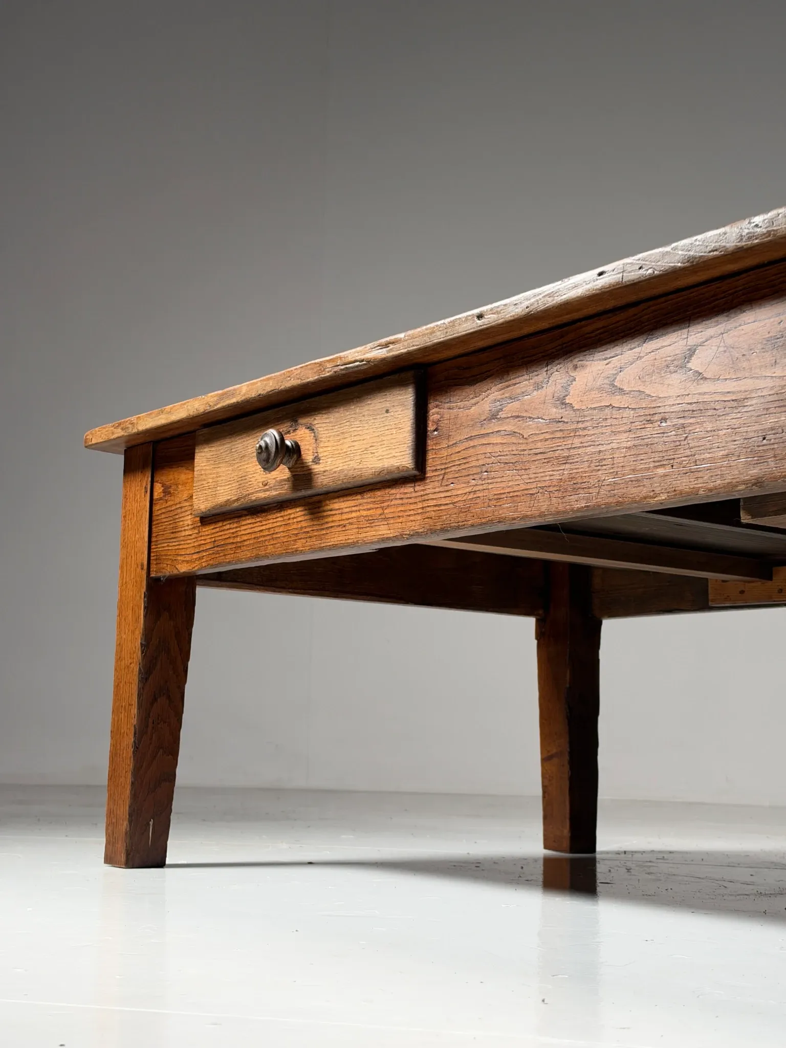 French coffee table 19th century oak