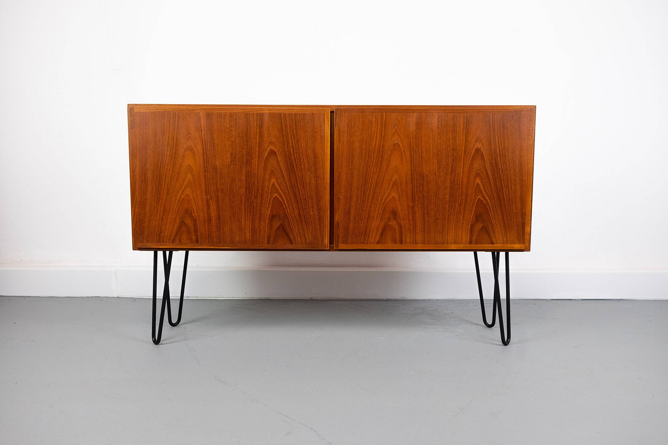 Small Teak Sideboard from Omann Jun, 1960s