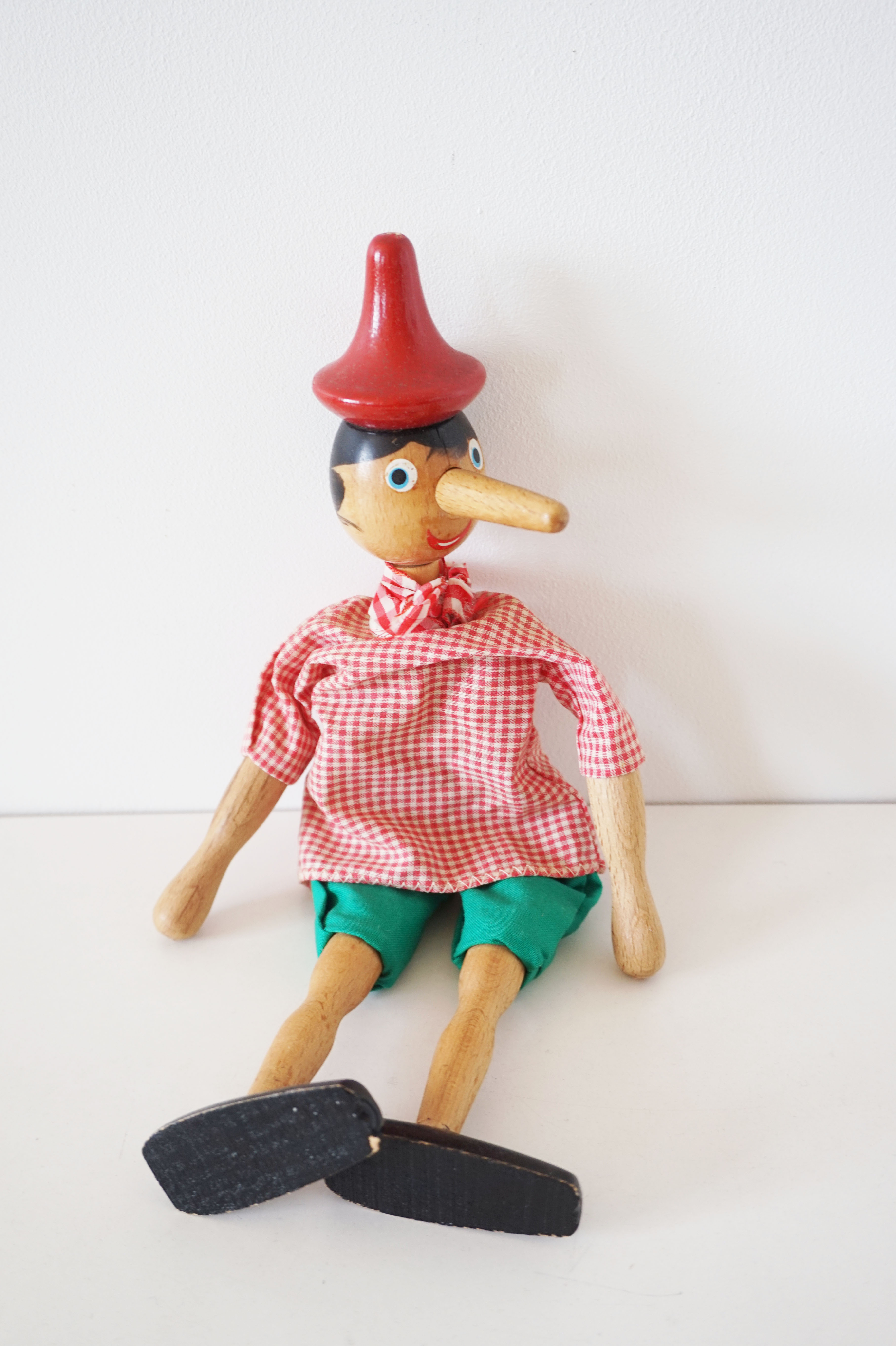 Pinocchio ancien en bois