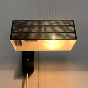 Mid-century German minimalist wall lamp model Flamingo by BUR, Bünte & Remmler Leuchten, 1960s.