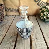 Carafe Luminarc Vintage with Bouchon with Black and White Carreaux décor