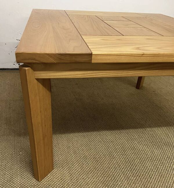 Table à manger extensible en orme massif  Maison Regain