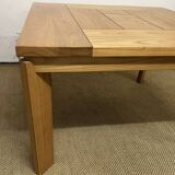 Maison Regain solid elm extendable dining table