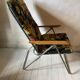 Vintage folding deckchair