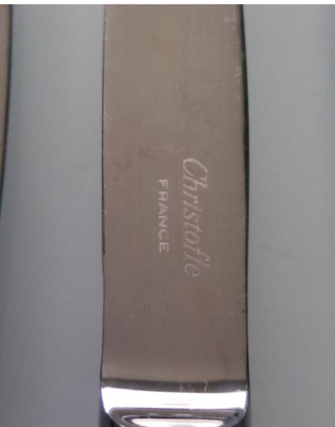 Christofle ribbon model 24 dessert cutlery