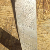 Coffee table in chrome and rosewood metal 1970