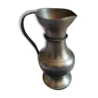 Tin pitcher