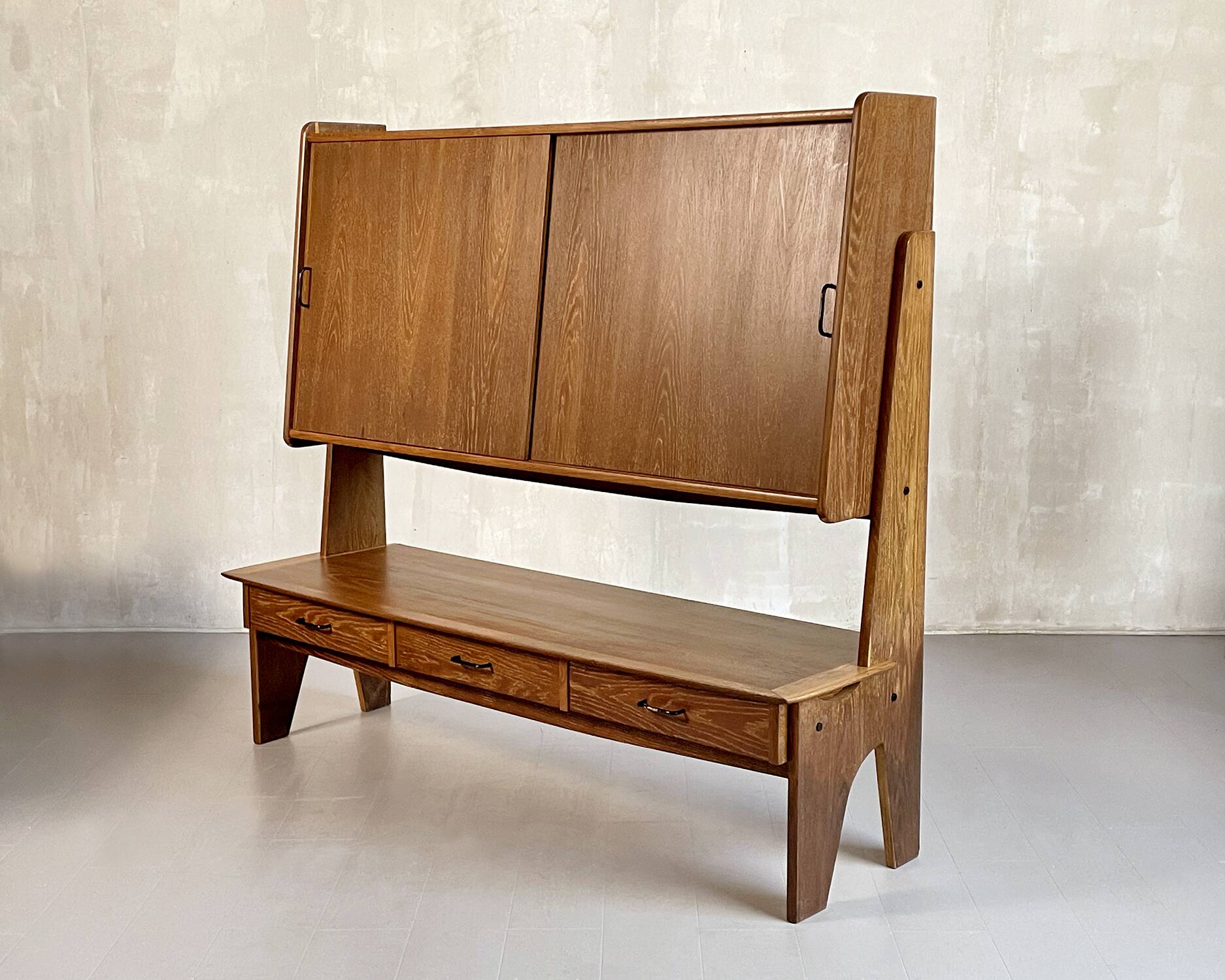 Paul Geoffroy, Oak sideboard for Godfrid, France 1950